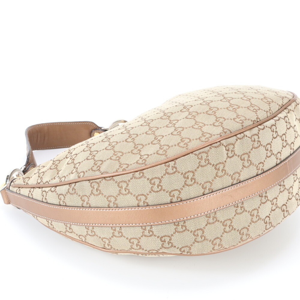 GUCCI Cream Leather Shoulder Bag - Picture 4 of 9